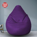 Coaster Shine XL Tear Drop Bean Bag Cover  (Without Beans)