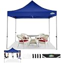 COBIZI 10x10 Heavy Duty Pop up Canopy Tent with Sidewalls Commercial Canopy