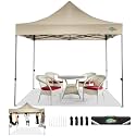 COBIZI 10x10 Heavy Duty Pop up Canopy Tent with Sidewalls Commercial Canopy