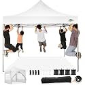 COBIZI 10x10 Heavy Duty Pop up Canopy Tent with Sidewalls Commercial Canopy