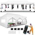 COBIZI 10x30 Heavy Duty Pop up Canopy Tent with Sidewalls Commercial Canopy