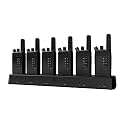 Cobra Performa 400 Business Two Way Radios (6-Pack with Dock), Drop Proof