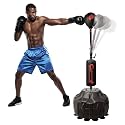 Cobra Reflex Bag - Advanced Reflex Punching Bag - Adjustable 55-77 inches, with Ultra-Fast Bounceback to Improve Speed, Reflexes & Stamina - Stand with Secure Suction Cups for Boxing & MMA