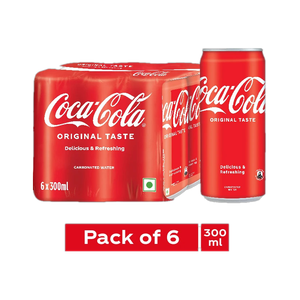 coca-cola original taste soft drink 6 x 03 l
