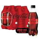 Coca-Cola Zero Sugar, No Calories Soft Drink PET Bottle, 250 ml (Pack of 6)