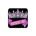 COCIDE BIRTHDAY GIRL Sash Birthday Crowns for Women Sashes for Women Tiaras for Girls Decorations Set Crystal Rhinestone Headband Hair Accessories Glitter for Party Supplies (Purple)