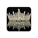 COCIDE Gold Tiara and Crown for Women Crystal Queen Crown Rhinestone Tiara for Girl Bride Wedding Hair Accessories for Bridal Birthday Party Prom