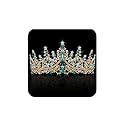 COCIDE Green Tiaras for Women Crowns for Women Emerald Quinceanera Dress Headbands for Queen Cosplay Birthday Pageant Bride Headpieces Hair Accessories Decorations Gold