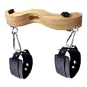 Adjustable Testicle Stretcher with Sex Cuffs CBT BDSM Toys Bondage Restraints