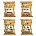 COCK BRAND Organic Holi Gulal Colour - Mogra - Yellow | Herbal Gold Plus Gulal | Corn Starch Powder | Holi Colours Organic Powder - Non Toxic - Eco Friendly - Easy to Remove Color (Pack of 4)