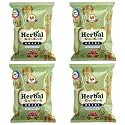 COCK BRAND Organic Holi Gulal Colour - Peach | Herbal Gold Plus Gulal | Corn Starch Powder | Holi Colours Organic Powder - Non Toxic - Eco Friendly - Easy to Remove Color (Pack of 4)