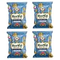 COCK BRAND Organic Holi Gulal Colour - Orchid - Blue | Herbal Gold Plus Gulal | Corn Starch Powder | Holi Colours Organic Powder - Non Toxic - Eco Friendly - Easy to Remove Color (Pack of 4)