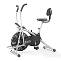 Cockatoo AB06WBC Stainless Steel Exercise Bike with Moving Handle, Back Support and Adjustable Cushioned seat(DIY, DO It Yourself Installation)