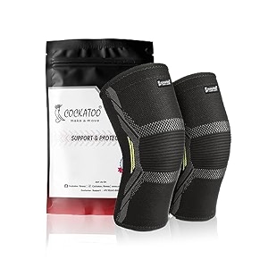 cockatoo elbow support for gym elbow sleeve for menelbow sleeve for support and compression comfortable and breathable elbow brace for sports and recoverypack of two