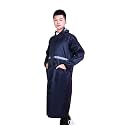 Cockatoo RNCT-02 Rain Coat for Men & Women,Oercoat Oxford Material Rain Coat for Men & Women Waterproof, NavyBlue