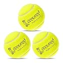 Cockatoo Rubber Cricket Tennis Ball, Construction of Tennis Ball for Cricket for Optimal Performance,Suitable for All Skill Levels. (90 Gr Per Ball-Pack of 3-Yellow)