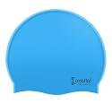 Cockatoo SC01 Rubber Swimming Cap for Adults, Swimming Cap for Men & Women, SkyBlue