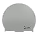 Cockatoo SC01 Rubber Swimming Cap for Adults, Swimming Cap for Men &amp; Women, Grey