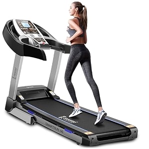 cockatoo smart-run a6 6hp peak auto incline dc motorized treadmill for homewith auto incline treadmill for home amp mp3 bluetooth max speed 16 kmhr max user weight 130 kg