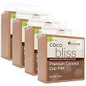 Coco Bliss (40lbs) - Organic Coco Coir for Plants - OMRI-Listed Coco Coir Brick for Garden Soil & Potting Mixes - Coconut Fiber Substrate Mixes with Potting Soil for Indoor Plants & Outdoor Plants