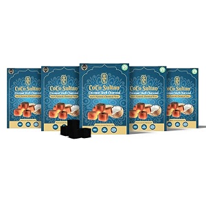 coconut shell charcoal for hookah 1kg-10kg pack of 5