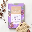 Cocoacraft 33% White Chocolate Couverture (210g) White Chocolate Baking Bar | 100% Natural | Handmade Artisanal Couverture Chocolate from Kerala | Used for baking and decoration