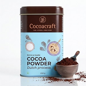 natural amp dutch process cocoa powder 200g unsweetened dark cocoa