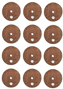 cocogarden coco fiber mulch 8 inch 12 pc  garden mulch