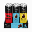 COCOHIGH Combo Pack of Swiss Chocolate,Caffe Mocha & Dark Chocolate 200 ML (Pack of 6) Café Mocha, Swiss Chocolate, Dark Chocolate (6 x 200 ml)