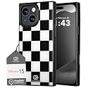 COCOMII Rectangle for iPhone 15 Case Monochrome