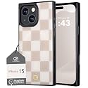 COCOMII Rectangle for iPhone 15 Case Neutral