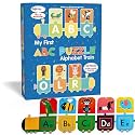 Giant 8 Feet Alphabet Floor Puzzle for Kids 3-5 Years | 52-Piece ABC Learning Puzzle with Animals | Educational Preschool Toy | CocoMoco Kids