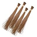 Nilavan Coconut Broom Stick for Wet Floor Cleaning | Seekh Jhaadu with Strong Binding | Long Lasting Grass Broom for Bathroom, Outdoor &amp; Indoor Use | Long Size 38–40 Inches - 4 Nos