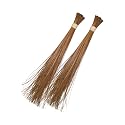 Nilavan Coconut Broom Stick for Wet Floor Cleaning | Seekh Jhaadu with Strong Binding | Long Lasting Grass Broom for Bathroom, Outdoor &amp; Indoor Use | Long Size 38–40 Inches - 2 Nos