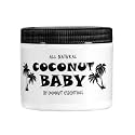 Coconut Essentials COCONUT BABY Oil, Natural & Organic Moisturizer for Newborn Sensitive Skin, Eczema & Psoriasis Relief, Hair Oil for Cradle Cap Treatment, Unscented, Sunflower & Grape Seed 8 fl oz