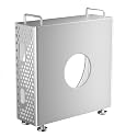 Mac mini M4 | M4 Pro Aluminum Chassis Stand Optimized Heat Dissipation Protective Dustproof Bracket Storage Stand (Silver)