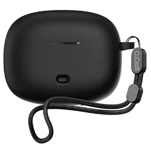 soft silicone case cover for boatt nirvana ion anc  pro -black