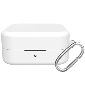soft silicone case cover for by buds white