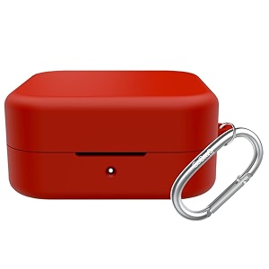 soft silicone case cover for by buds red