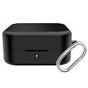 Soft Silicone Case Cover for by Buds (Black)