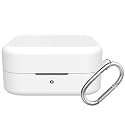 Soft Silicone Case Cover for by Buds (White)