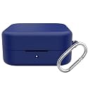 Soft Silicone Case Cover for by Buds (Blue)