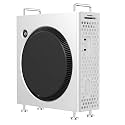 Cocoonkart Two Slot USB3.2/TF+SD Interface Aluminum Chassis Holder Stand for Mac mini M4 | M4 Pro Optimized Heat Dissipation (Silver)
