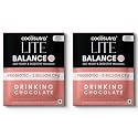 COCOSUTRA LITE | BALANCE - Sugar Free Drinking Chocolate Mix - Trial Pack | Gut Health &amp; Digestive Wellness | Keto Friendly | Enjoy hot or cold | 2 Sachets | 20g each