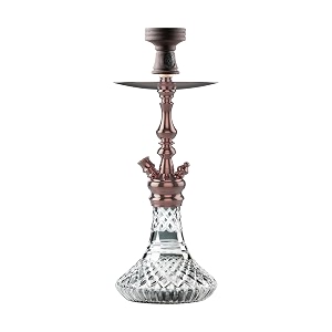 cocoyaya prince series simbha hookah rose golden with bag
