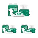 COCOYO Disposable Wet Wipes-Dogs & Cats I Wipes-for Cleaning & Deodorizing - Plant-Based,Hypoallergenic Pet Wipes for Puppies, Paws, Butt, & Body - Fragrance Free, 300 Count (Pack of 3)
