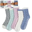 CoCozy Fuzzy Socks with Grips for Women, Cozy Fluffy Socks Gifts