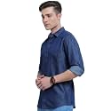 Codaisy Men39s Blue Single Pocket Casual Full