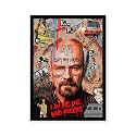 Wooden Heisenberg Wall Poster Frame 8×12 (A4 Size) Premium Hanging Art Frame|Stylish Wall Decor for Bedroom, Living Room &amp; Home Aesthetic|Rectangular