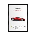 CodersParadise engineered wood Demon Slayer Wall Poster Frames|Aesthetic A4 Poster Frames For Home, Living Room, Bedroom and Office|Wall Frames Artworks|Hanging Theme Posters